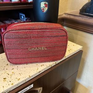 Chanel make up bag